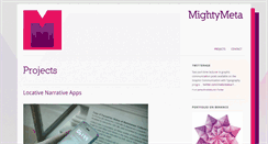 Desktop Screenshot of mightymeta.co.uk