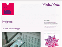 Tablet Screenshot of mightymeta.co.uk